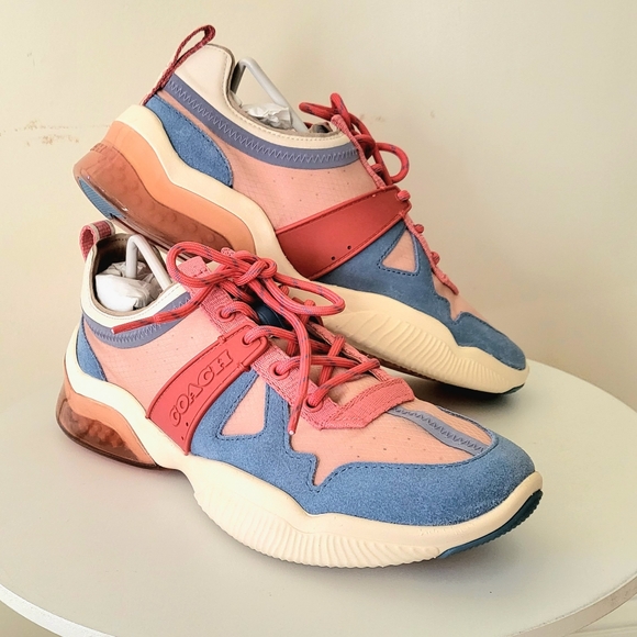 COACH G5046 CITYSOLE RUNNER SNEAKERS Orchid/ Bluebell SIZE 8 - Picture 3 of 6